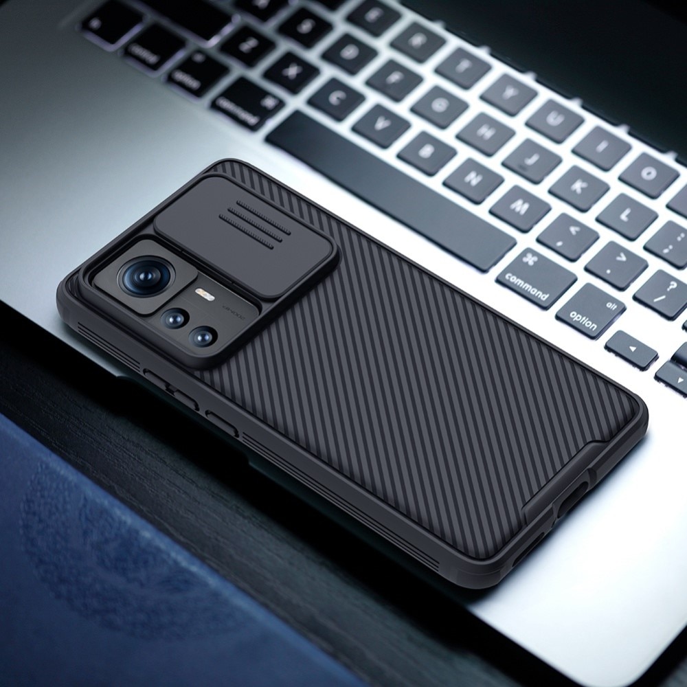 CamShield Kuori Xiaomi 12T Pro Musta