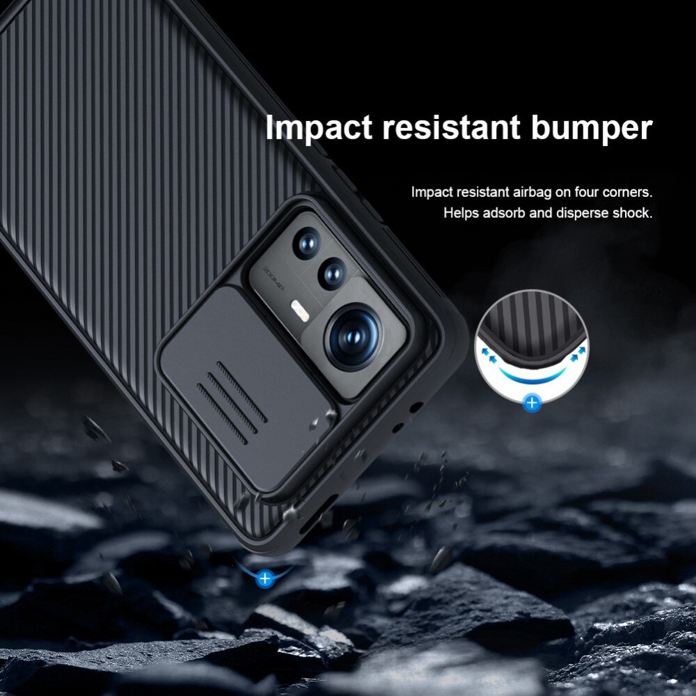 CamShield Kuori Xiaomi 12T Pro Musta