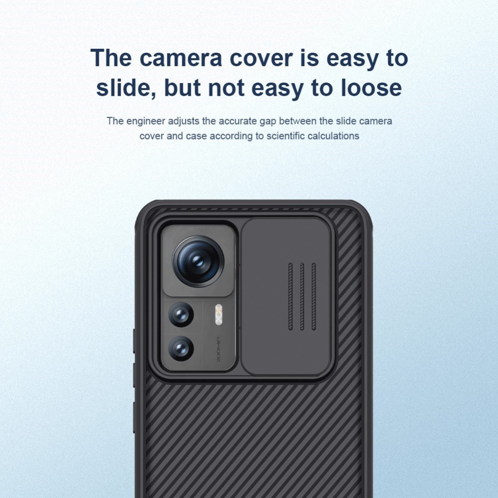 CamShield Kuori Xiaomi 12T Pro Musta