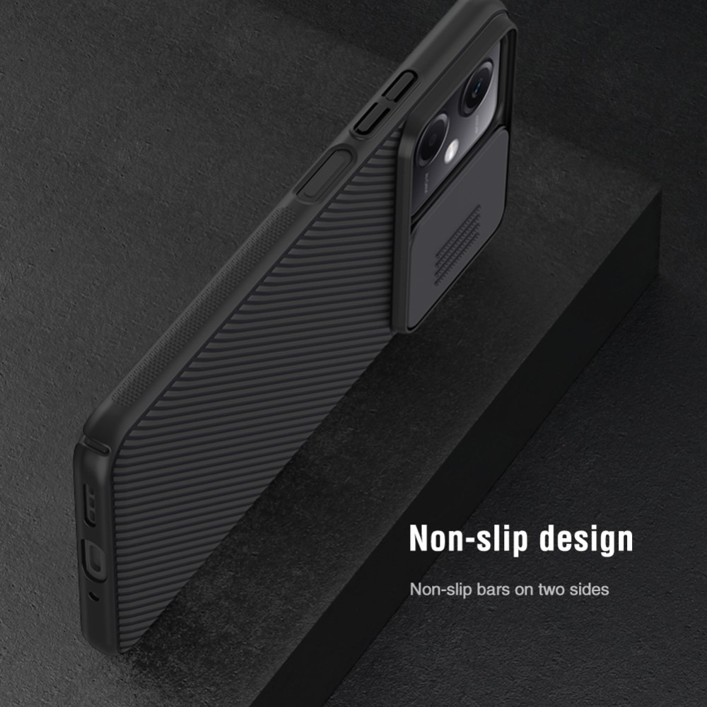 CamShield Kuori Xiaomi Redmi Note 12 musta