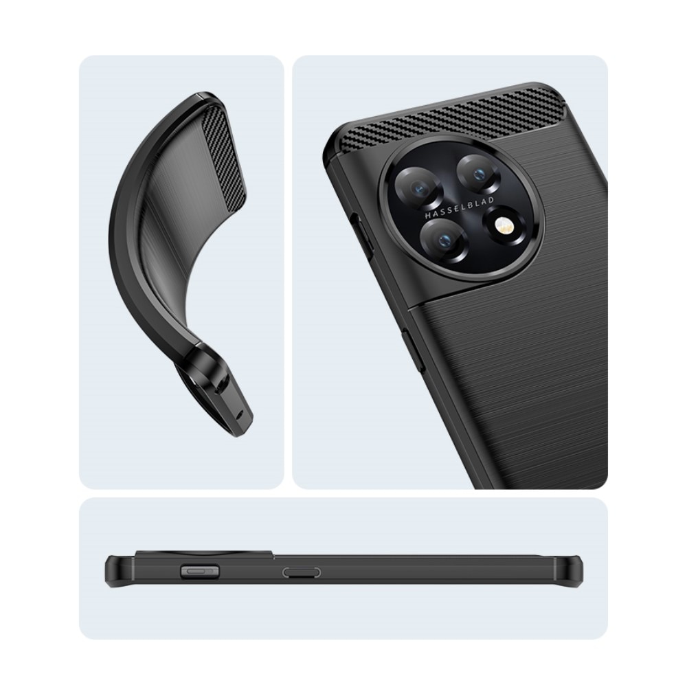 OnePlus 11 Kuori TPU Brushed Black