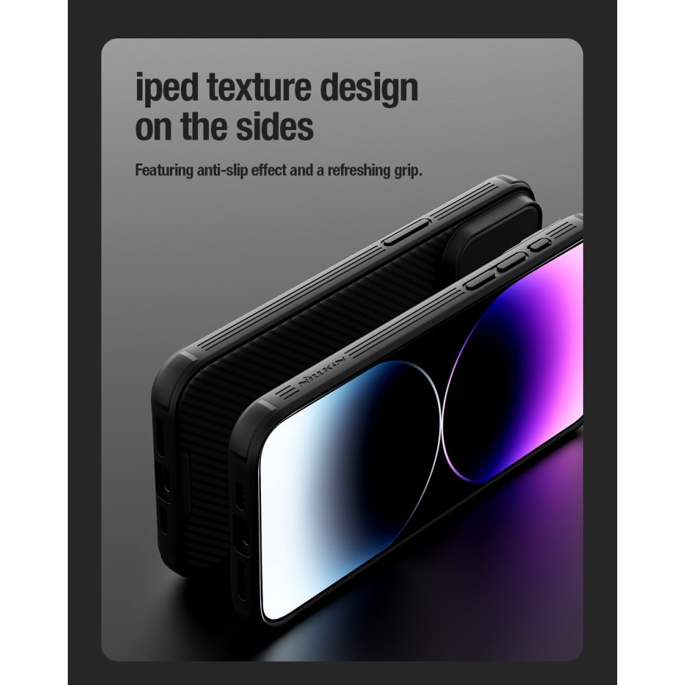 CamShield Kuori iPhone 15 Pro Max musta