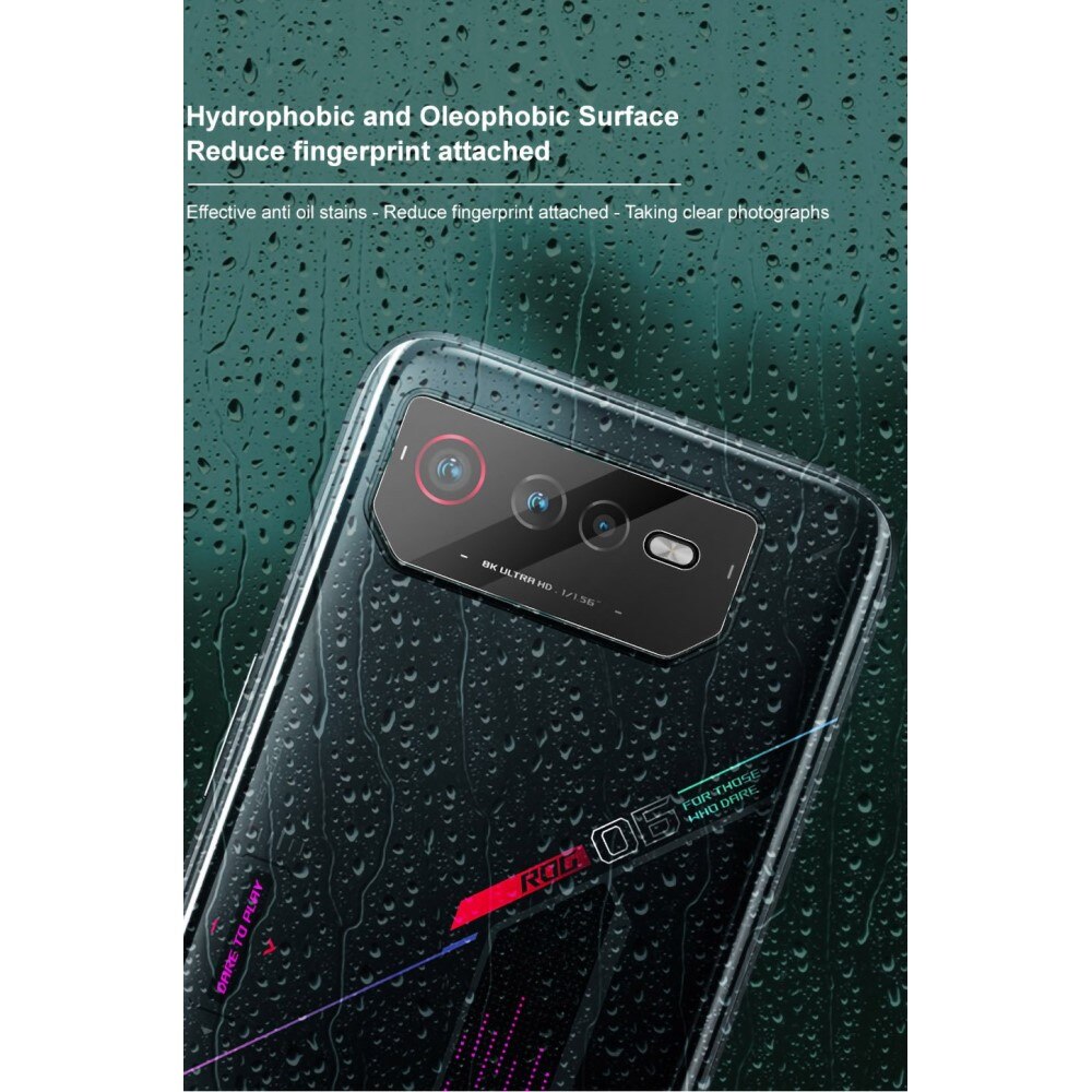 2-pack Panssarilasi Kameran Linssinsuoja Asus ROG Phone 6/6 Pro