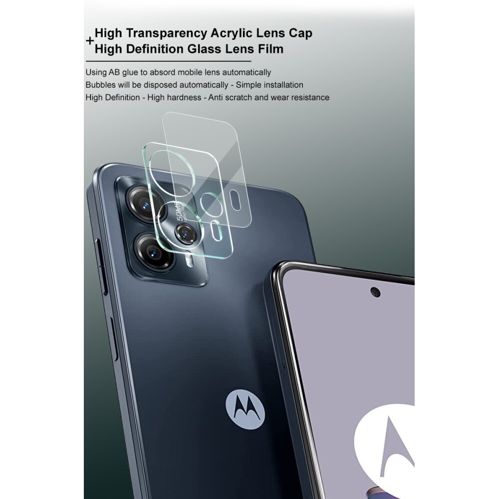 Panssarilasi Kameran Linssinsuoja Motorola Moto G13/Moto G23 Kirkas