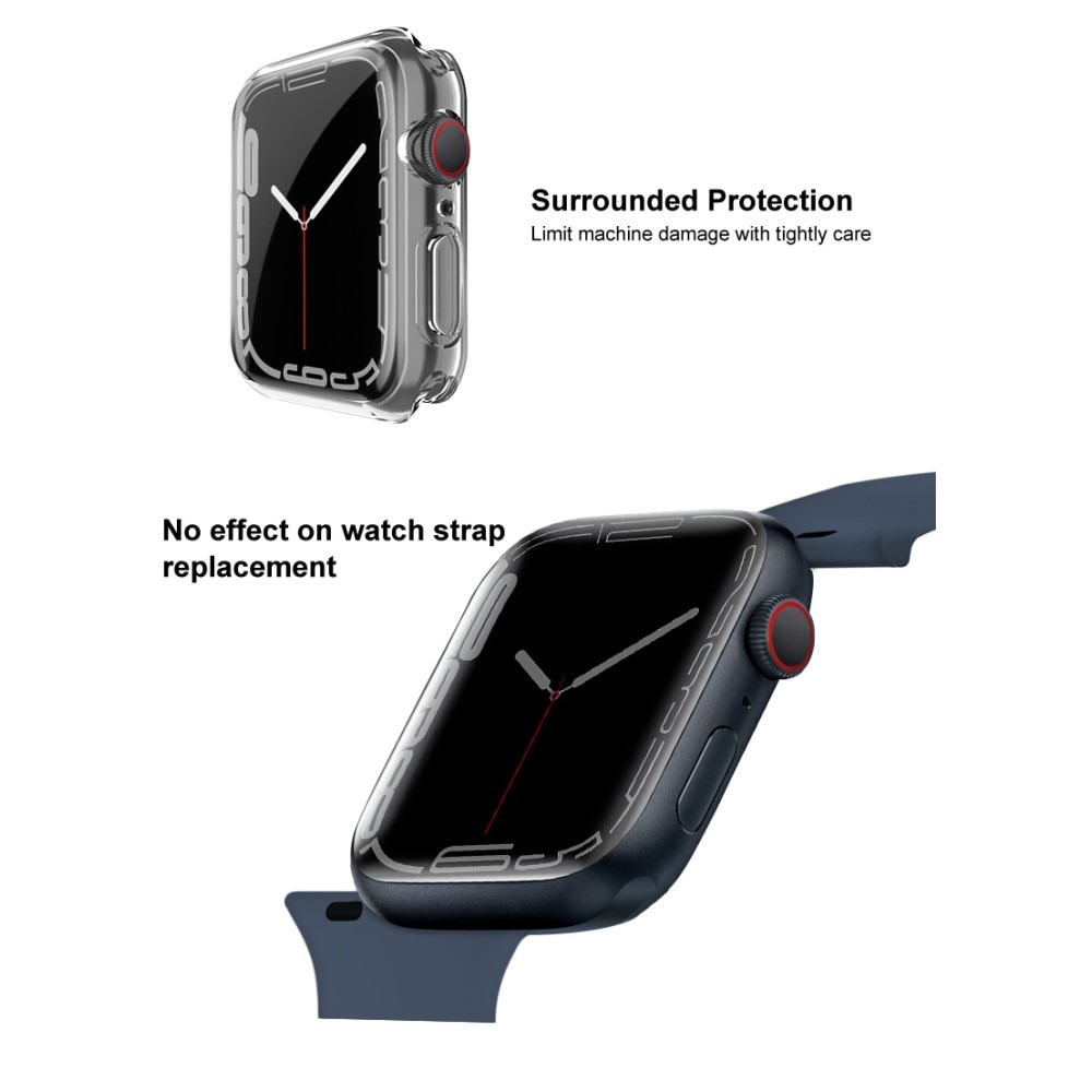 TPU Case Apple Watch 41mm Series 7 Crystal Clear