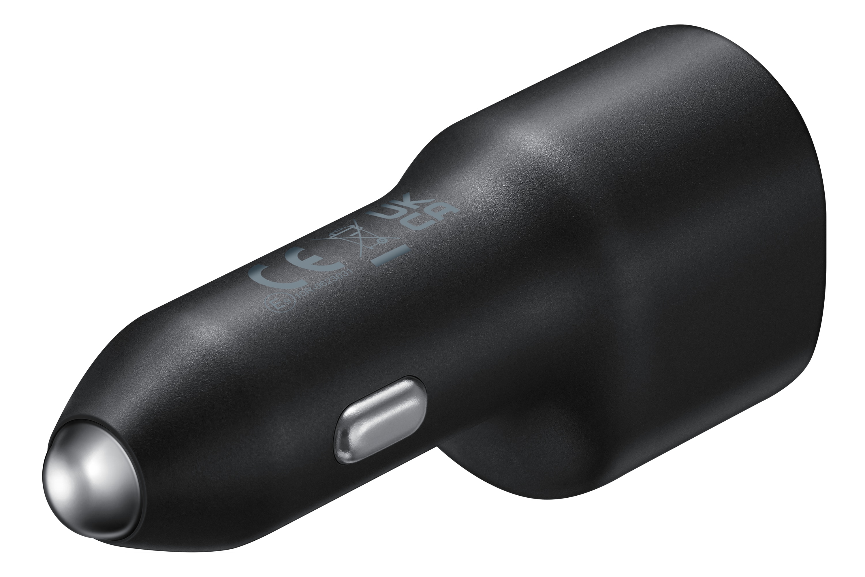 Car Charger Duo USB-C + USB-A 40W musta