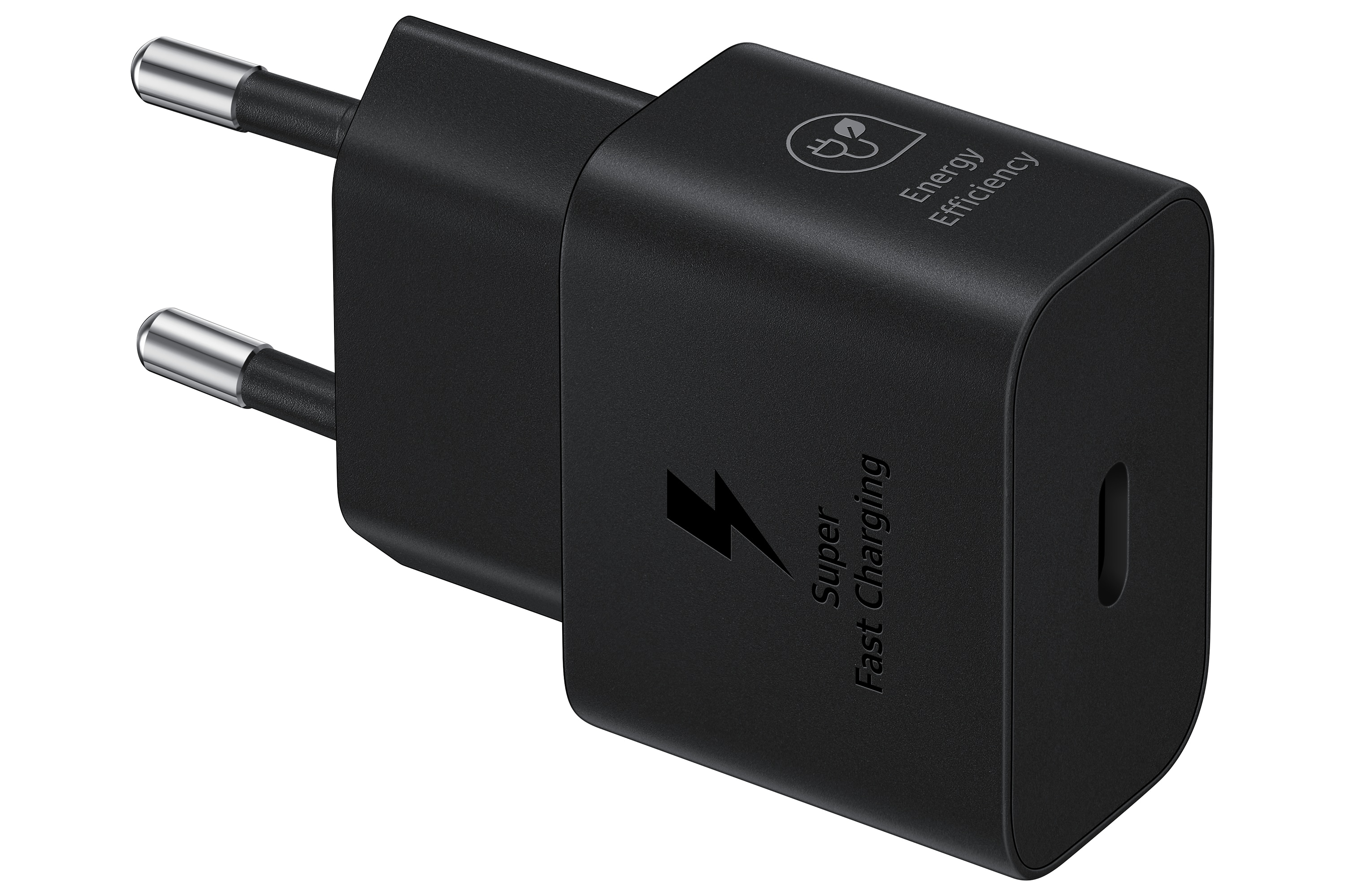 Power Seinälaturi + Kaapeli Fast Charge 25W PD USB-C musta