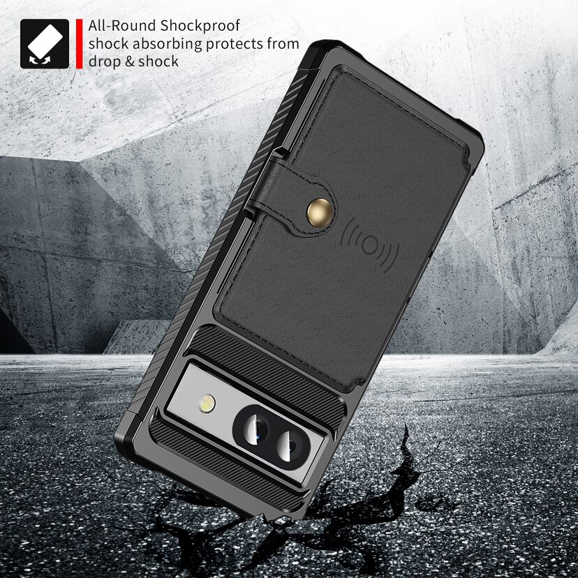Tough Multi-slot Case Google Pixel 8a Musta