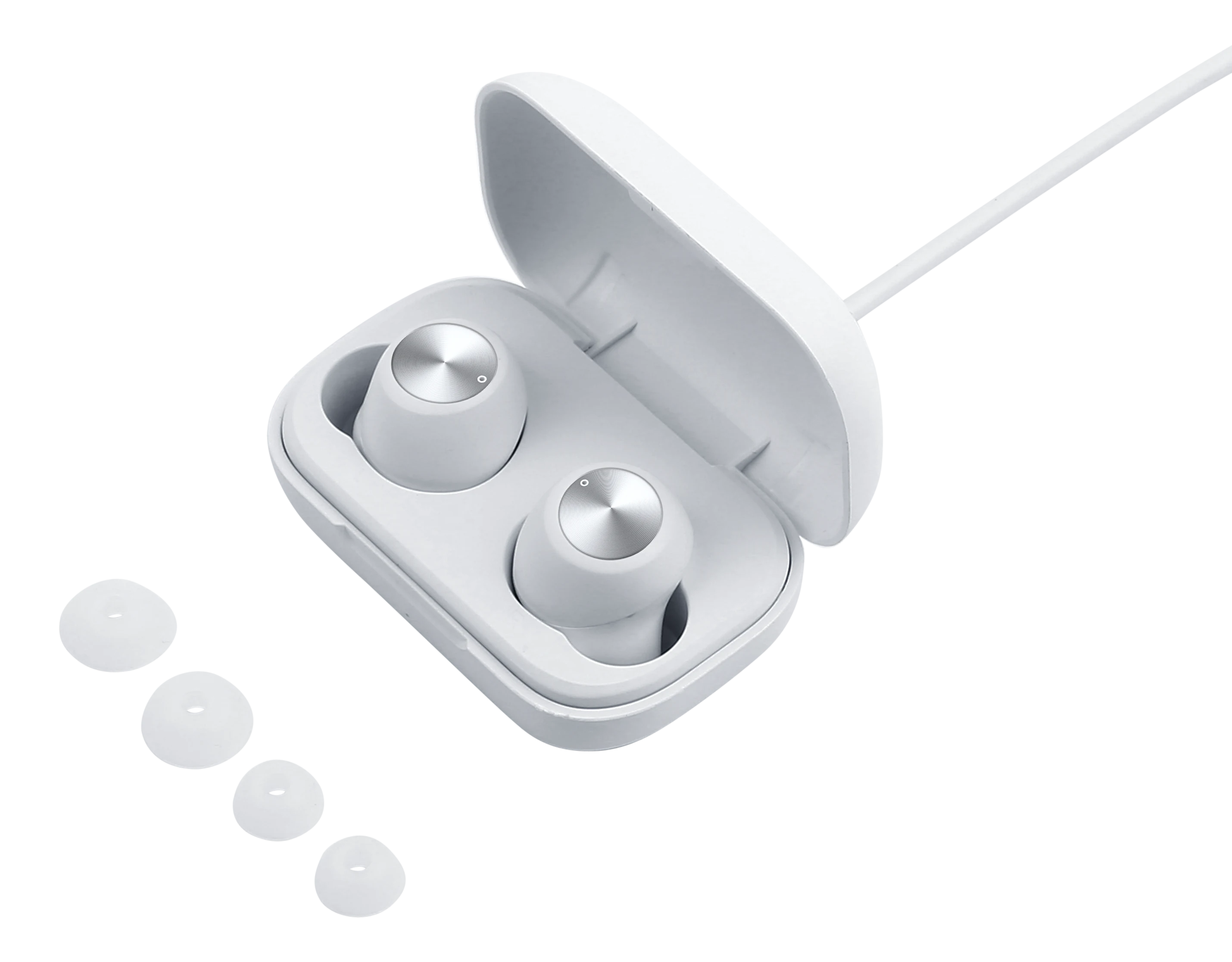 Langattomat in-ear kuulokkeet TWS valkoinen