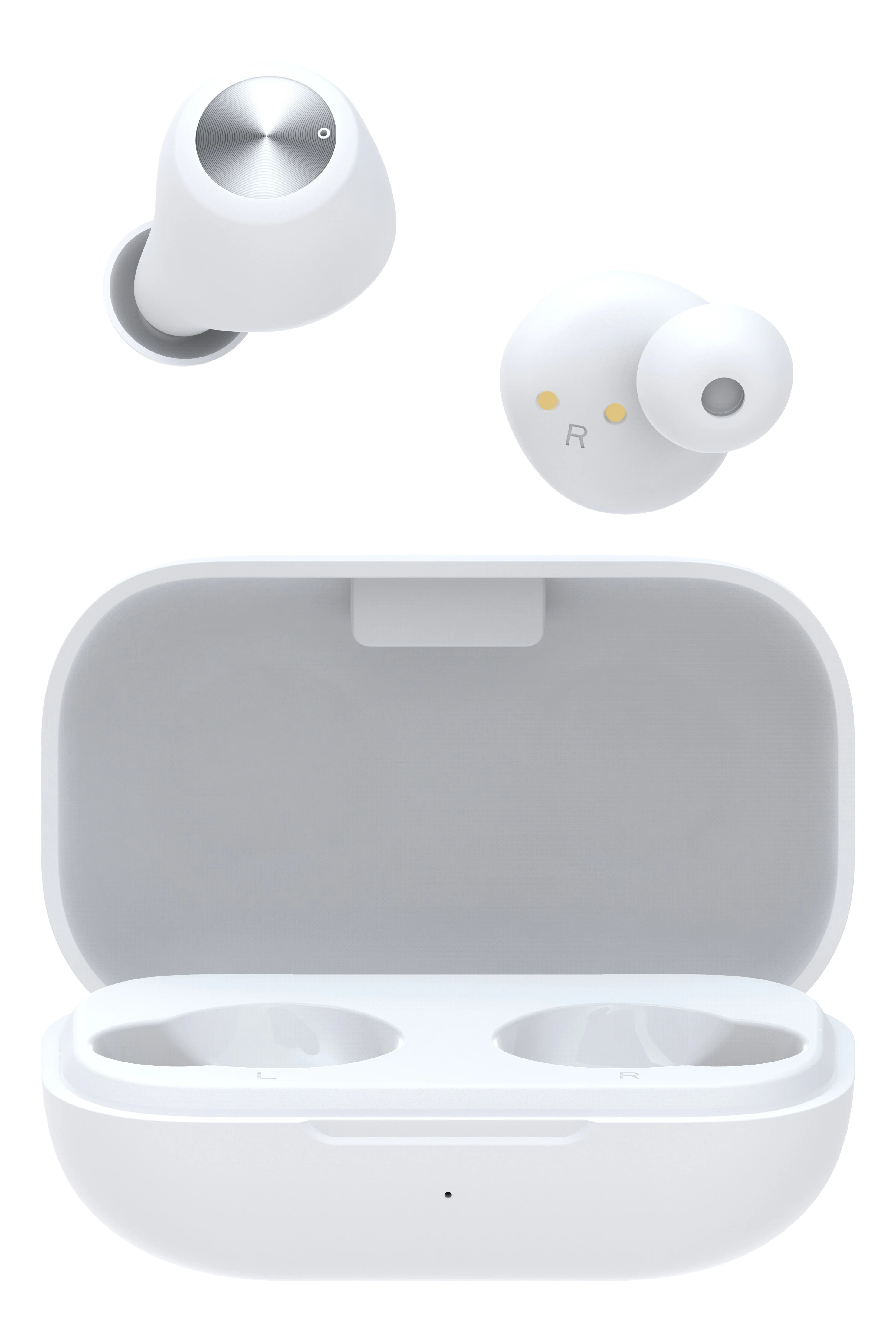 Langattomat in-ear kuulokkeet TWS valkoinen