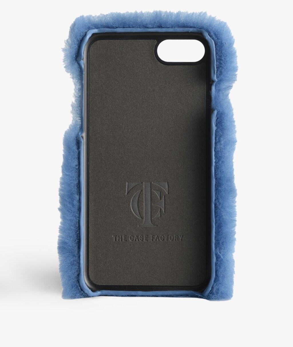 Kuori iPhone SE 2022 Fur Princess Blue