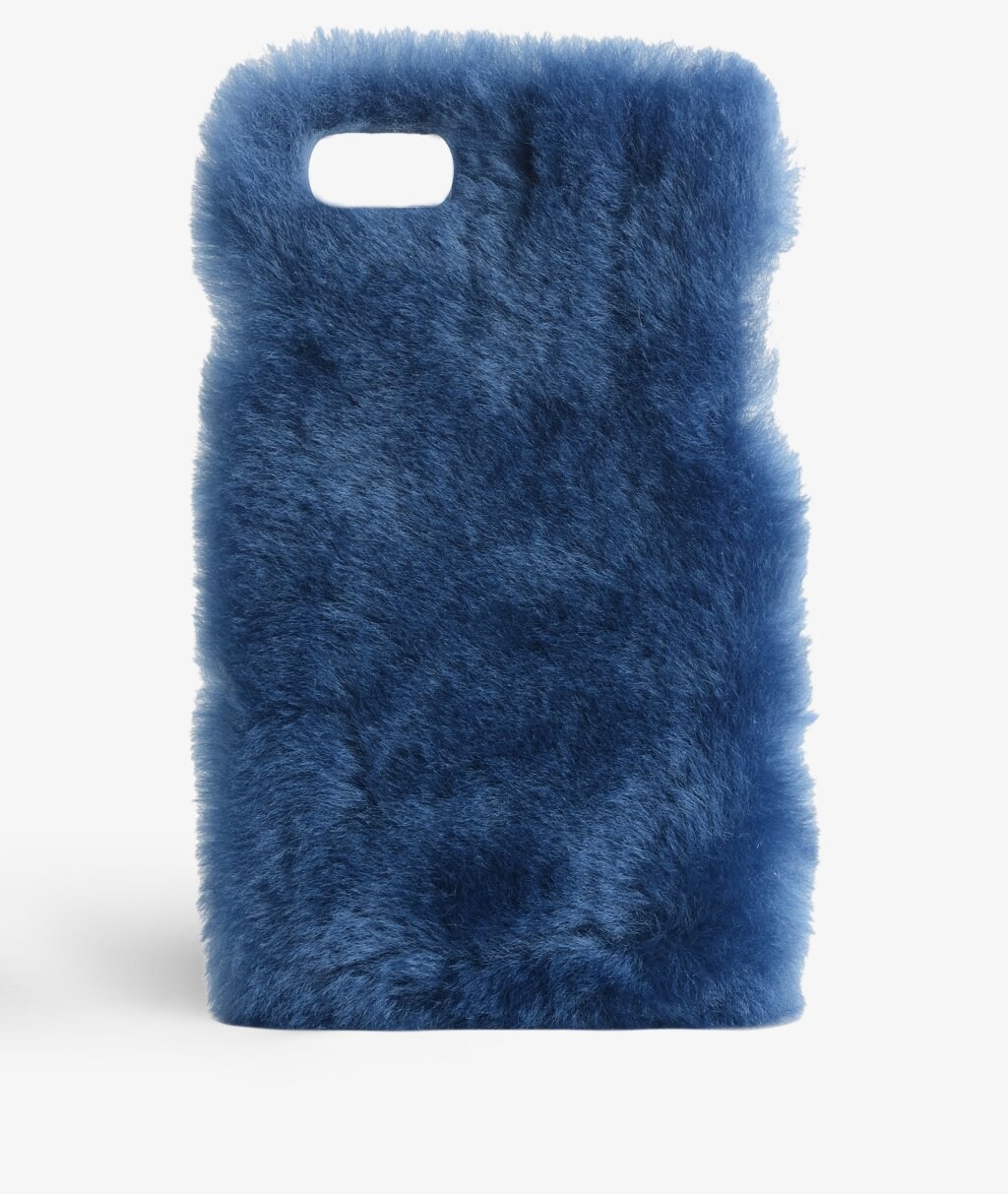 Kuori iPhone SE 2022 Fur Princess Blue