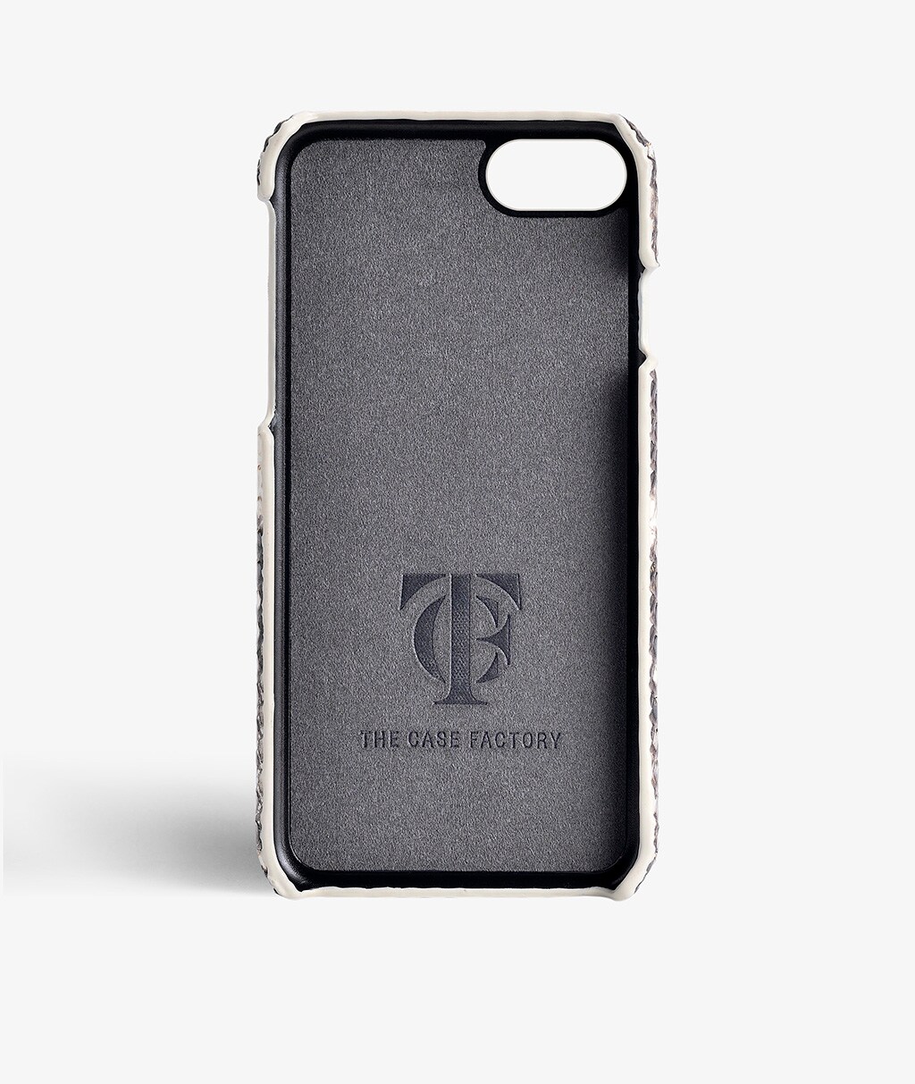 Kuori iPhone 7 Real Python Golden Roccia