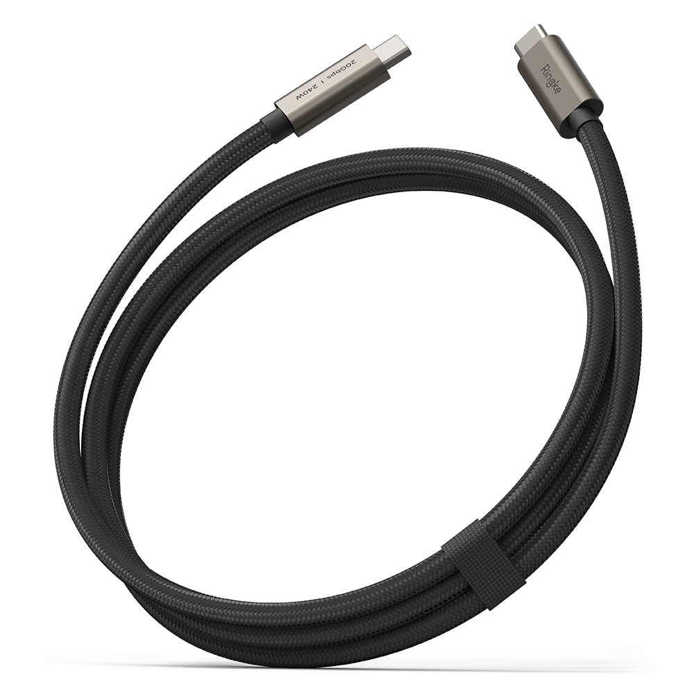 USB-C -> USB-C 3.2 Gen 2x2 Kaapeli 1m musta