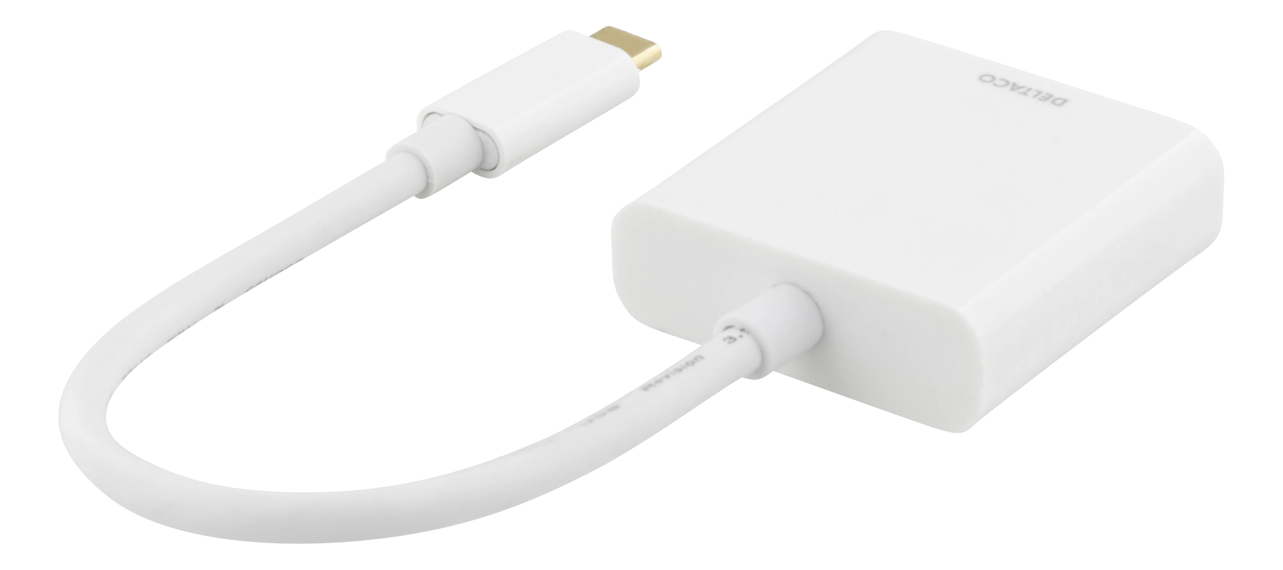 USB-C-HDMI  Adapteri Valkoinen