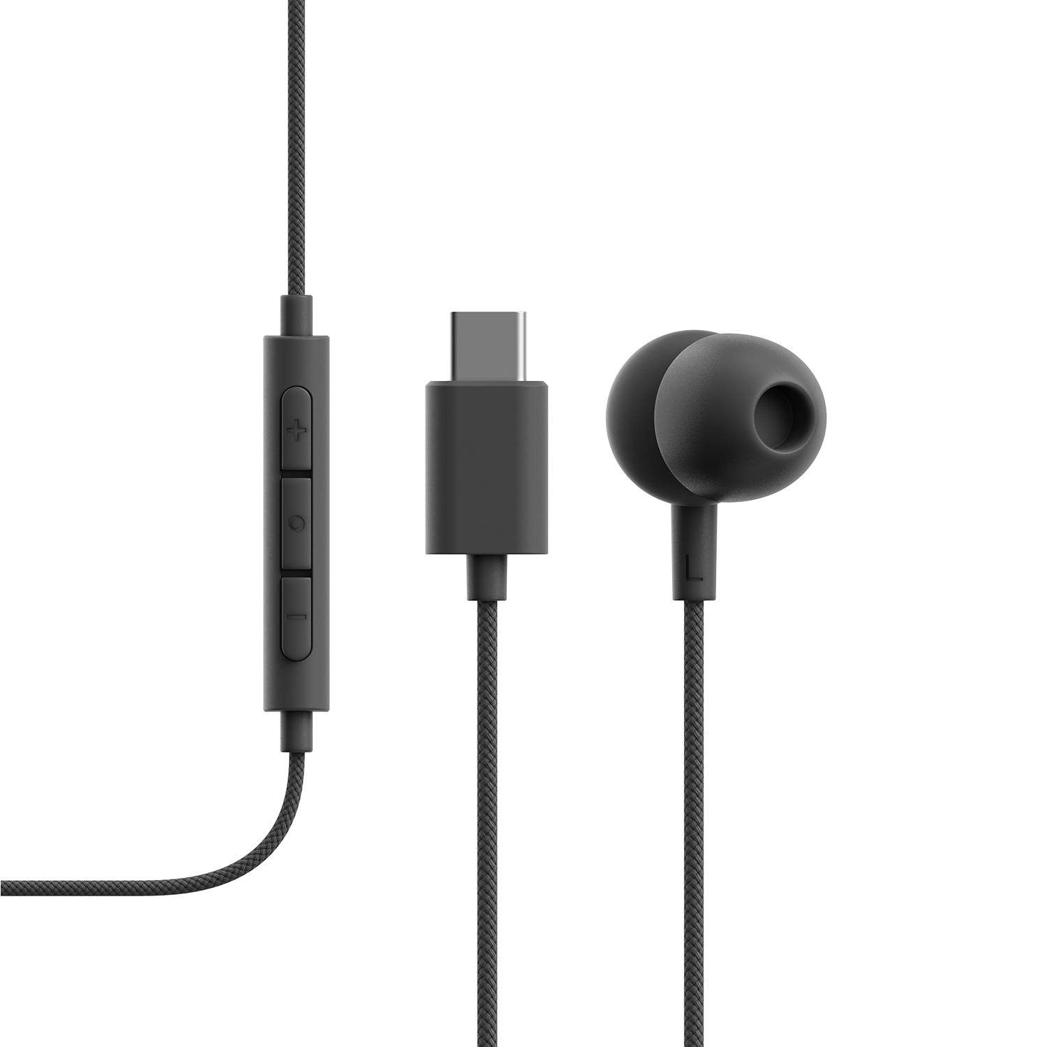 V3 Langalliset kuulokkeet USB-C Musta