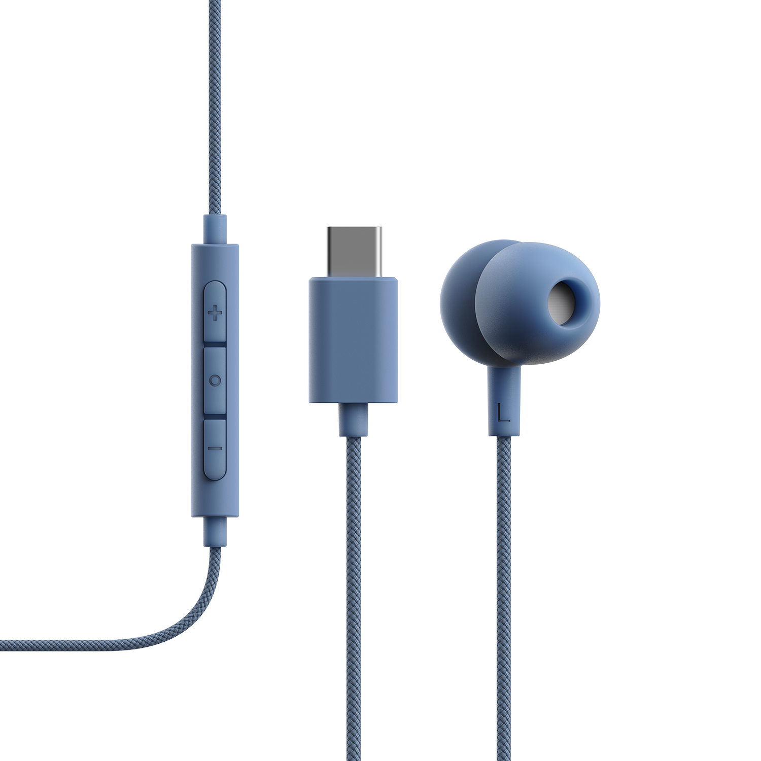 V3 Langalliset kuulokkeet USB-C Sininen