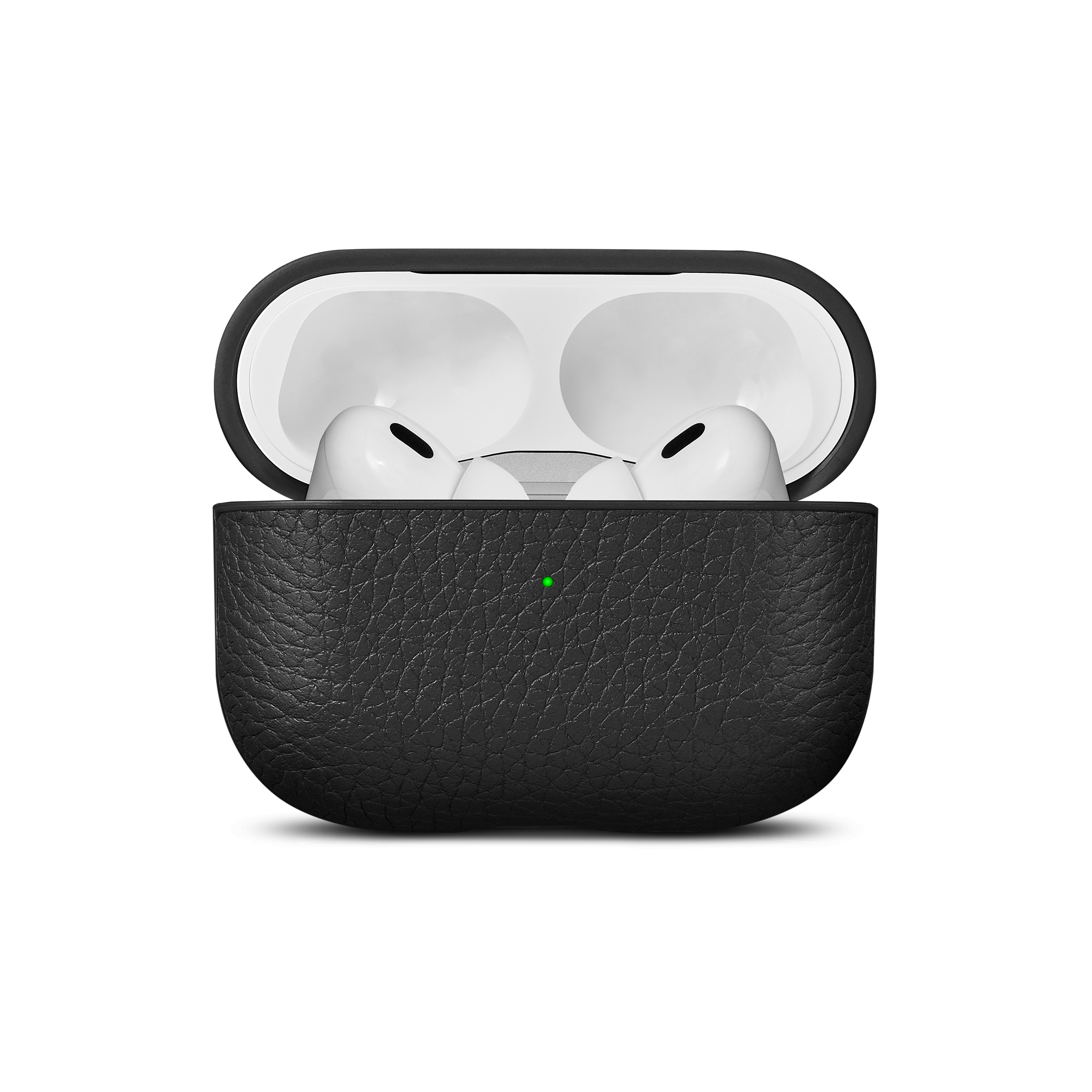 AirPods Pro 2 Leather Case Black
