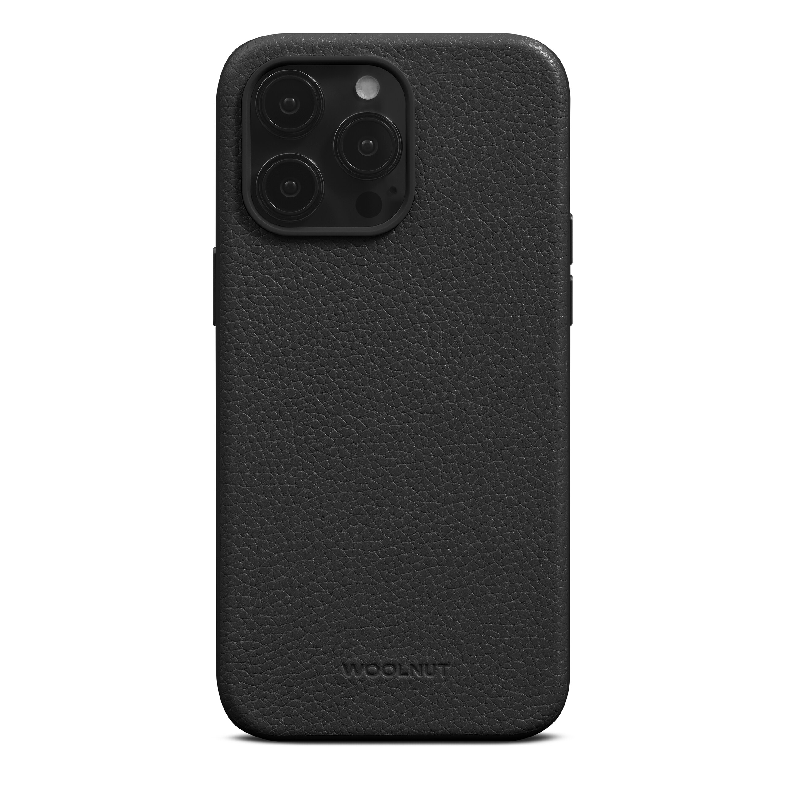 iPhone 15 Pro Max Leather Case MagSafe Black