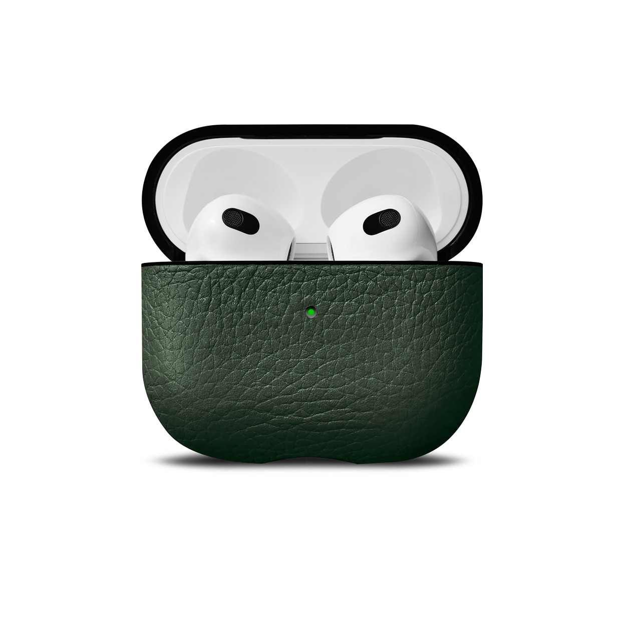 AirPods 3 Leather Case Green