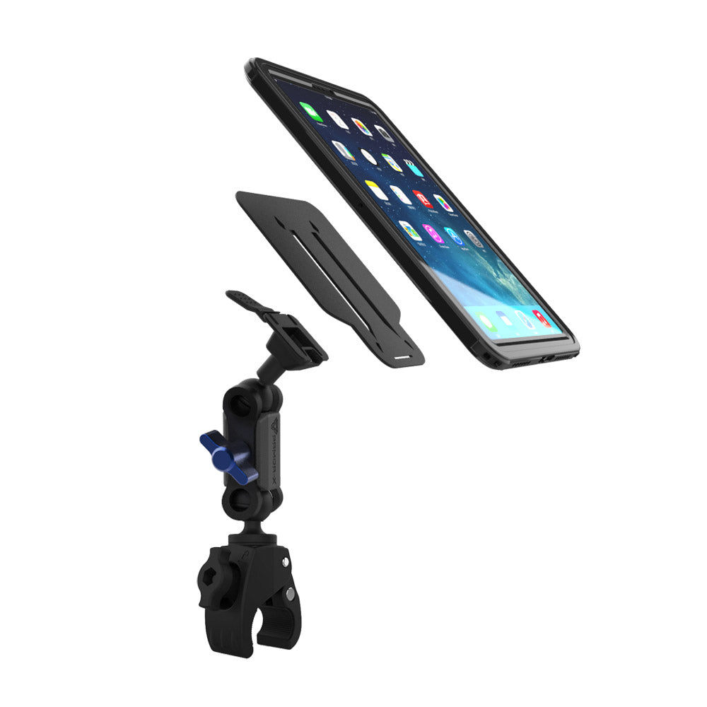X-P7T Tablet Quick Release Bar Mount musta