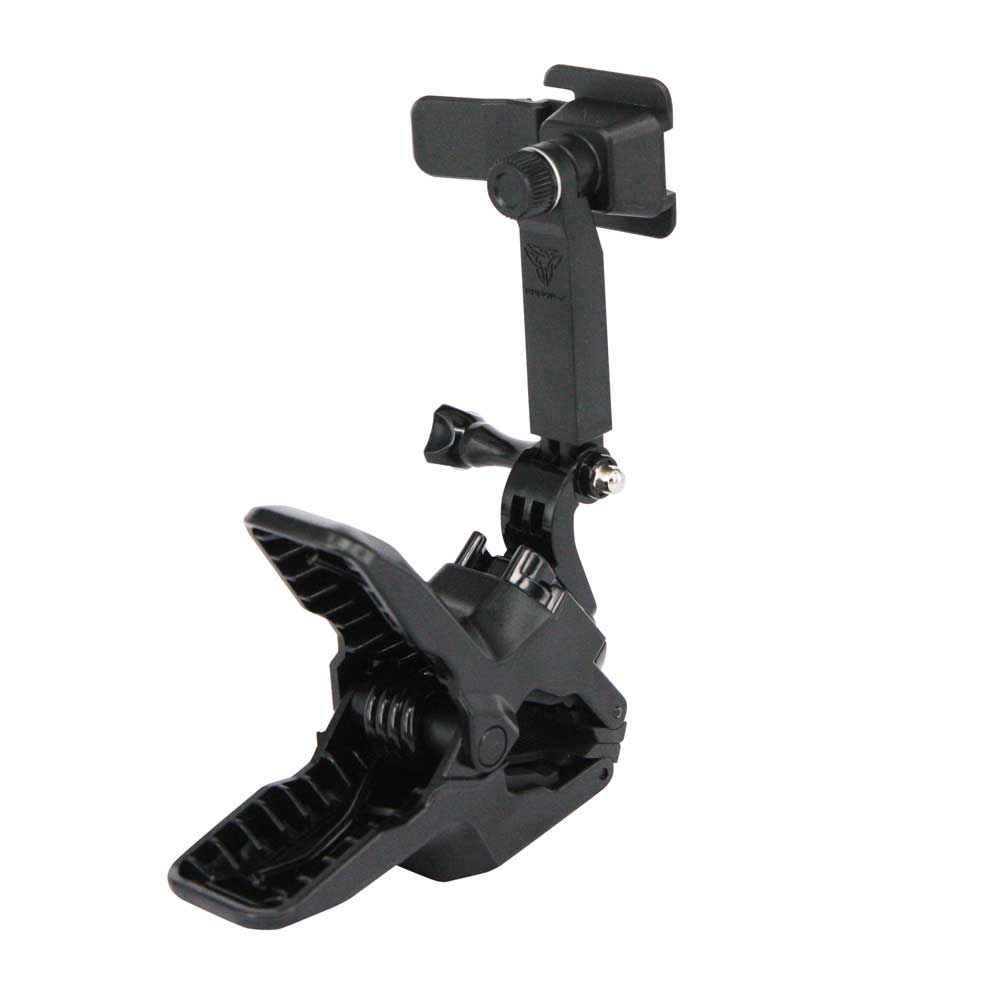 X29T Tablet Jaws Clamp Mount musta