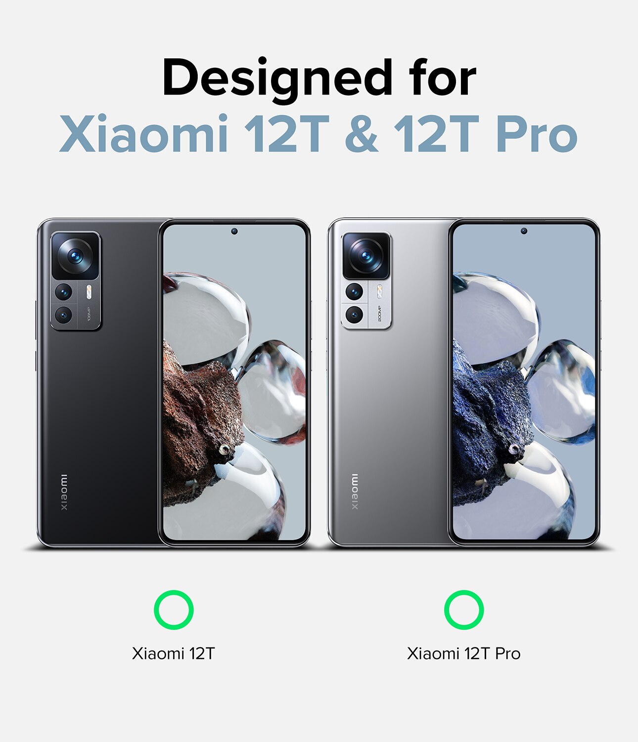 Fusion X Case Xiaomi 12T/12T Pro Musta