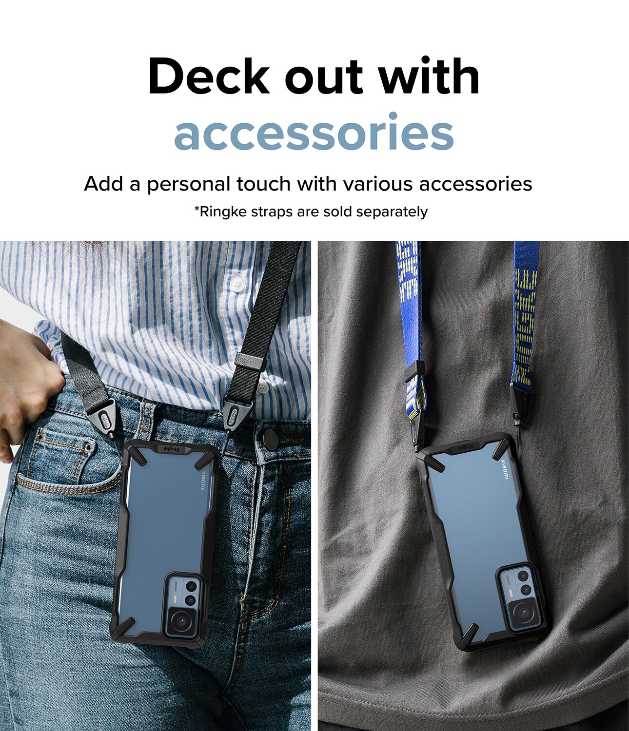 Fusion X Case Xiaomi 12T/12T Pro Musta