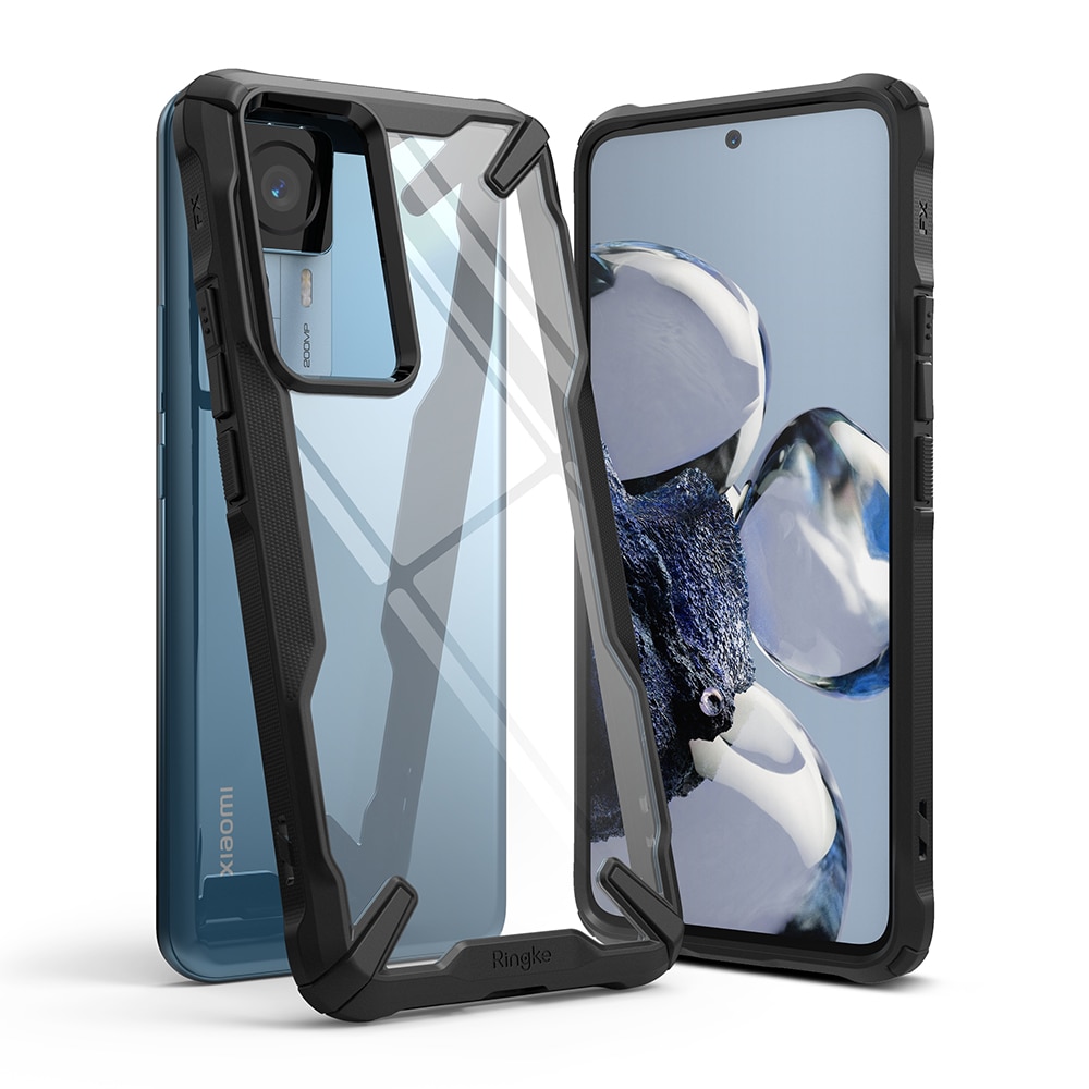 Fusion X Case Xiaomi 12T/12T Pro Musta