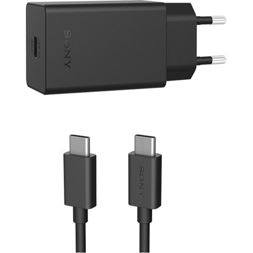 Pikalaturi Seinälaturi + Kaapeli USB-C 30W musta