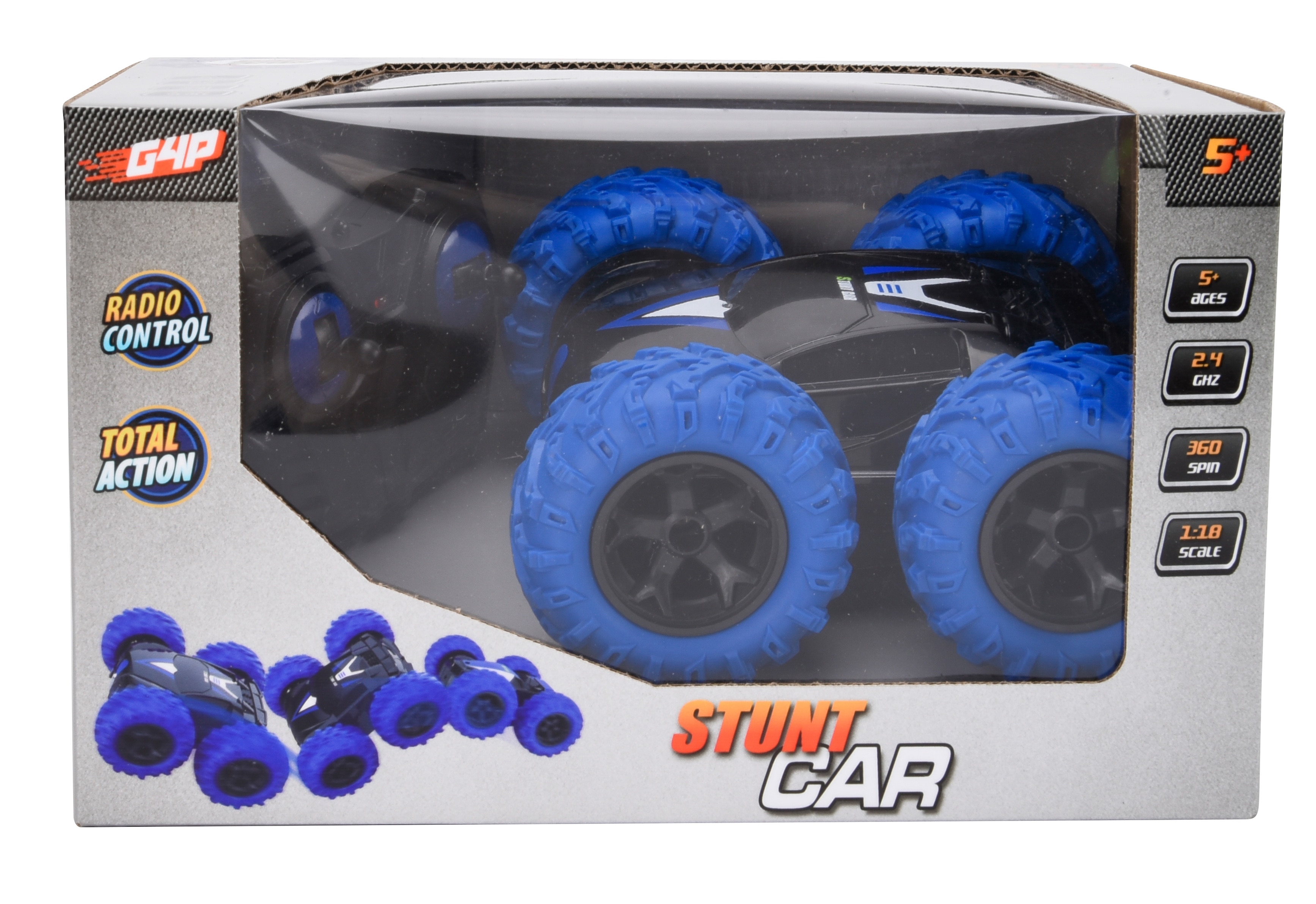 360 Stunt Car V2 sininen