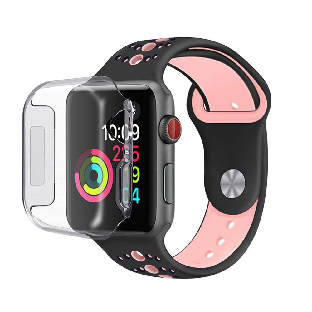 Full Protection Case Apple Watch 44mm Clear