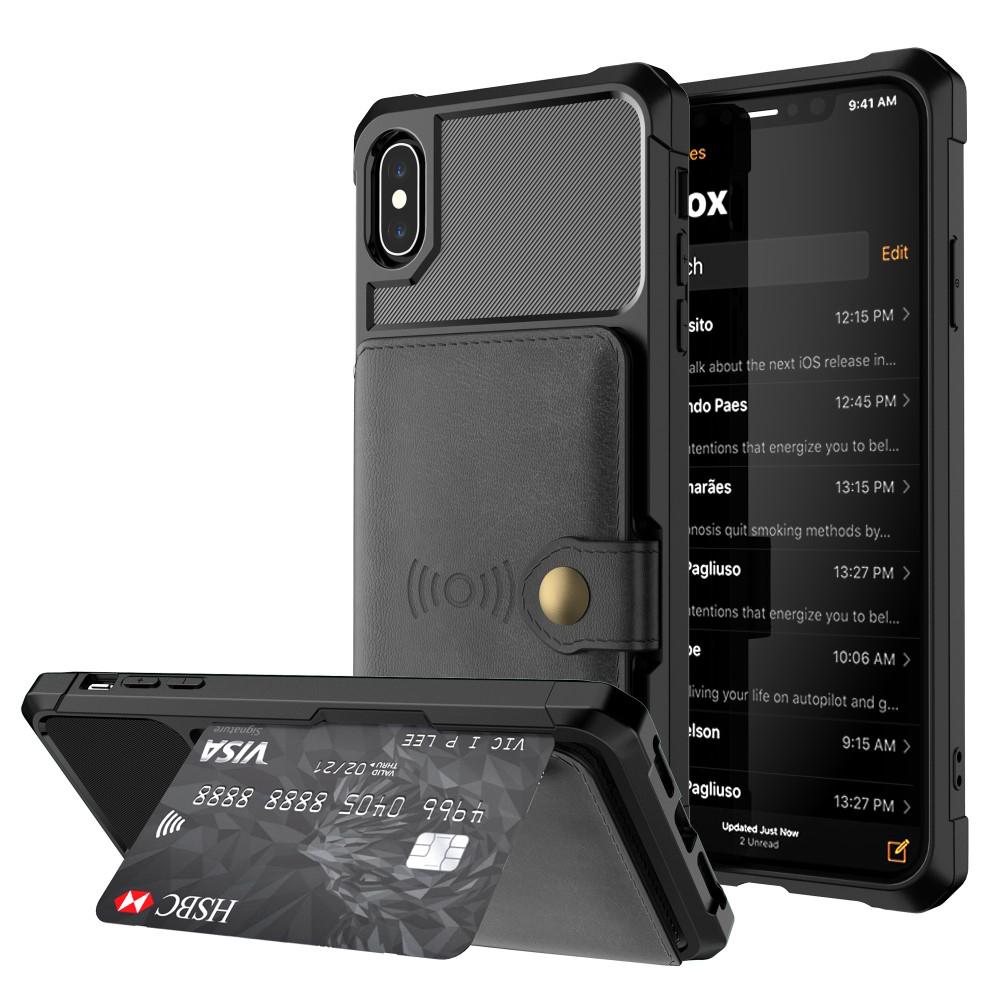 Tough Multi-slot Case iPhone X/XS musta