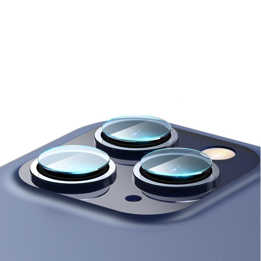 Panssarilasi Kameran Linssinsuoja 0.25mm (2-pakkaus) iPhone 12 Pro/12 Pro Max Läpinäkyvä