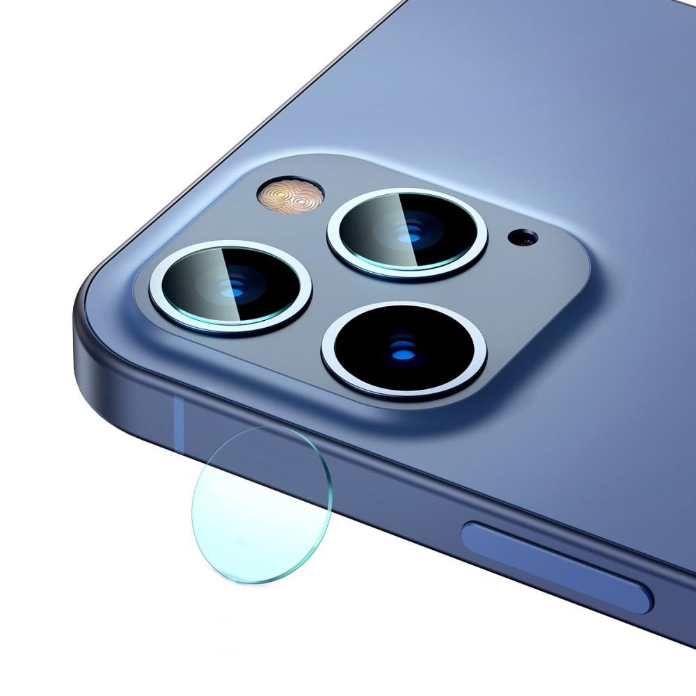 Panssarilasi Kameran Linssinsuoja 0.25mm (2-pakkaus) iPhone 12 Pro/12 Pro Max Läpinäkyvä