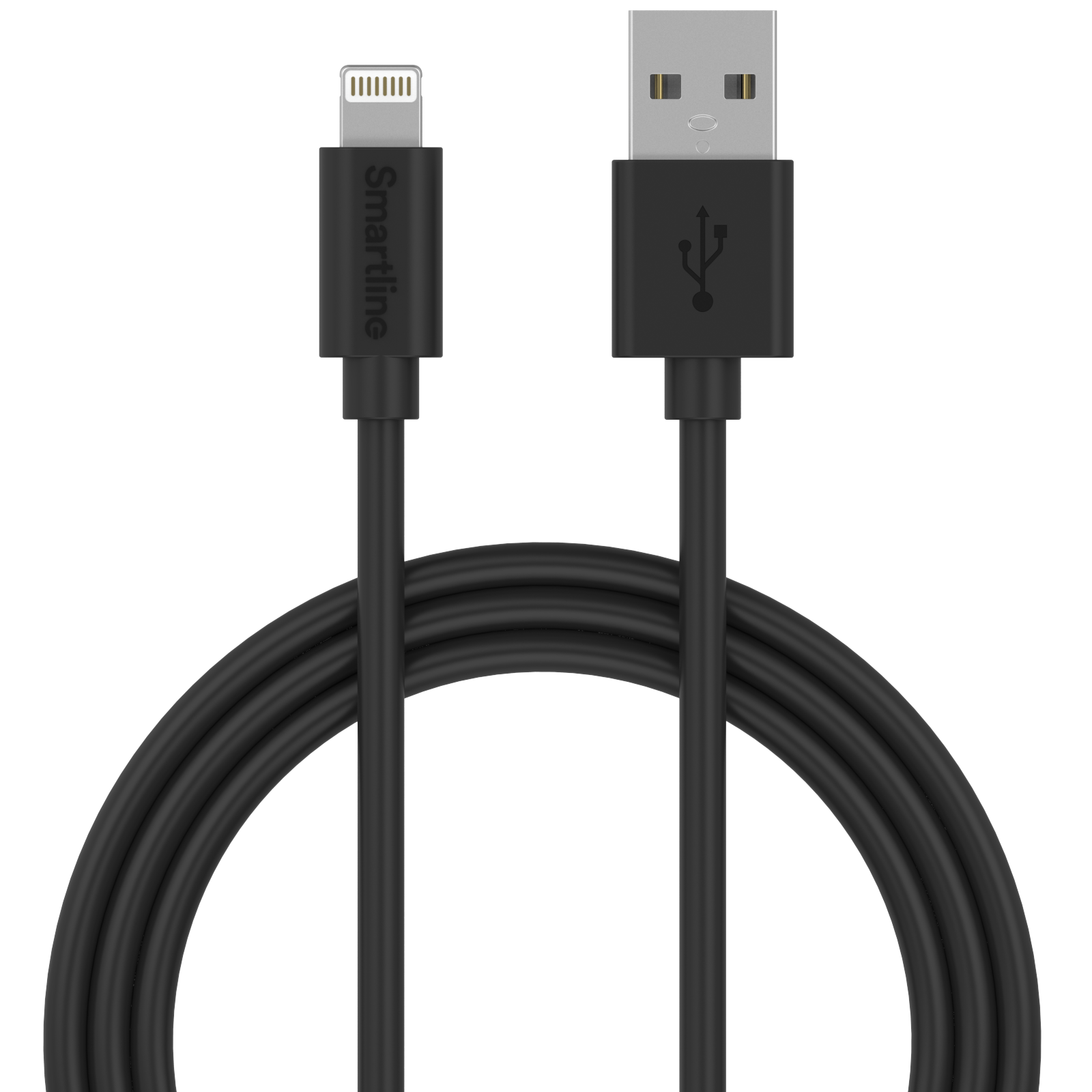 USB Cable Lightning 3m musta