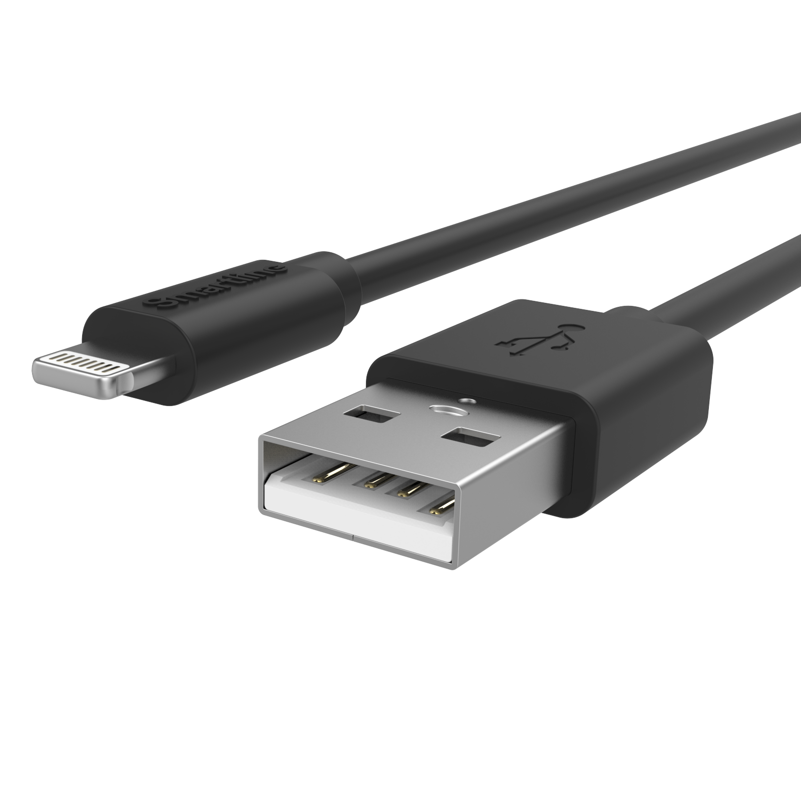 USB Cable Lightning 3m musta