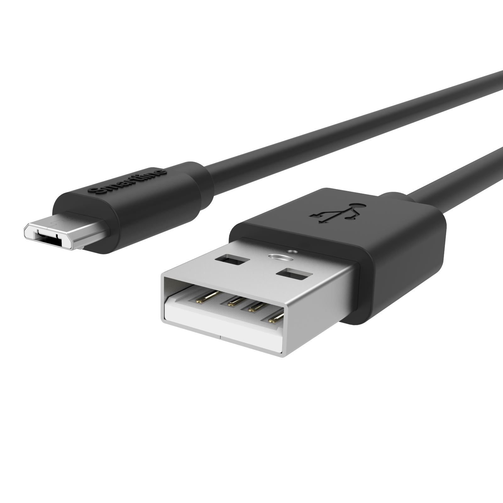 USB Cable MicroUSB 3m musta