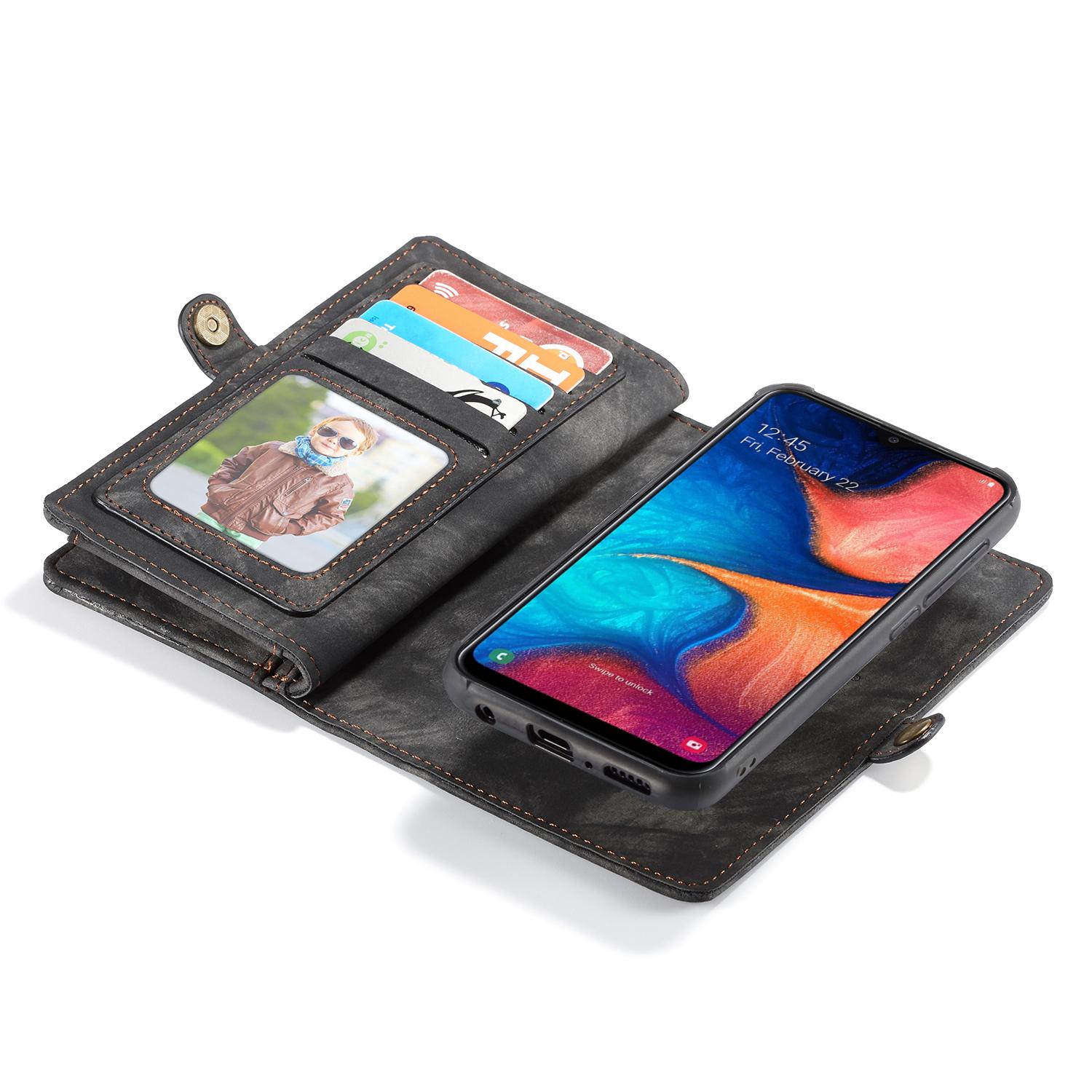 Multi-slot Suojakotelo Samsung Galaxy A20e Harmaa