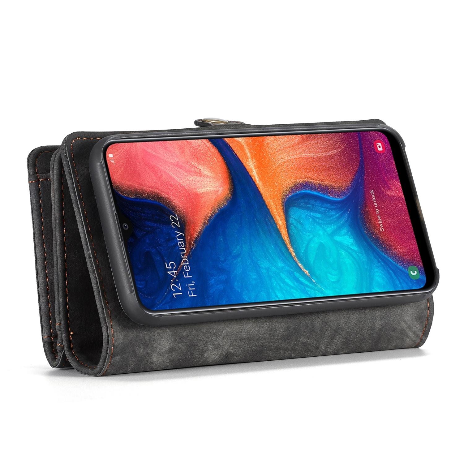Multi-slot Suojakotelo Samsung Galaxy A20e Harmaa