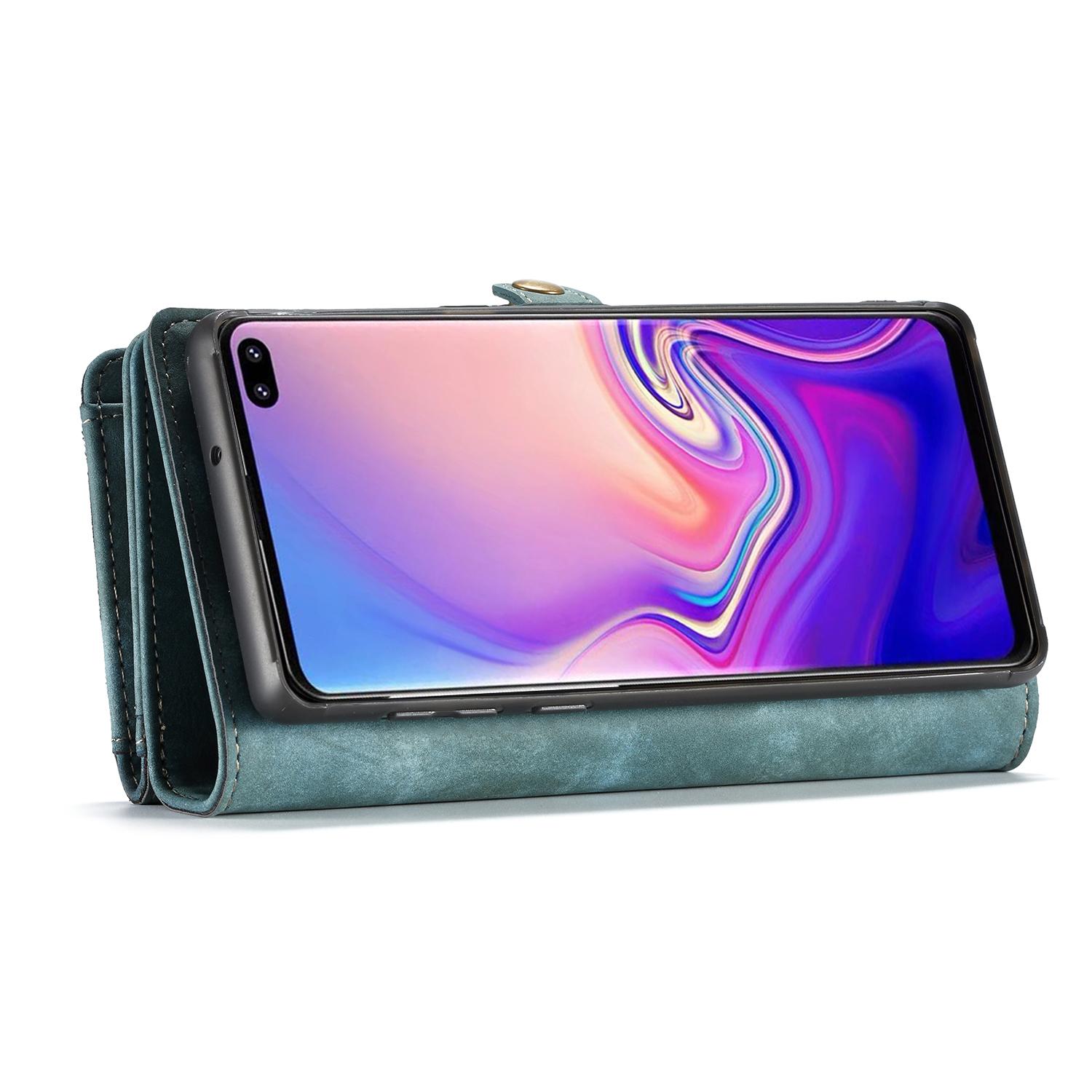 Multi-slot Suojakotelo Samsung Galaxy S10 Plus Sininen