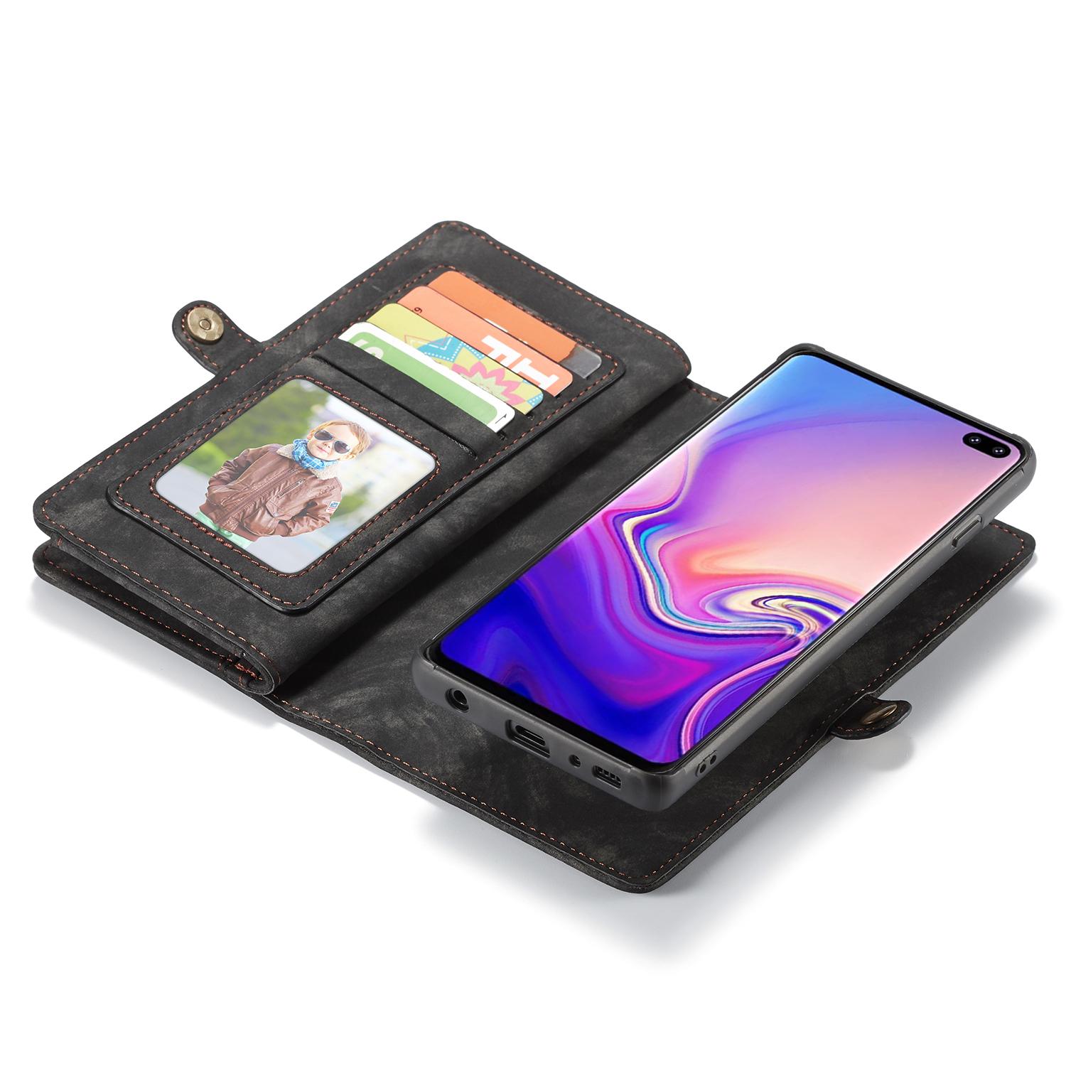 Multi-slot Suojakotelo Samsung Galaxy S10 Plus Harmaa