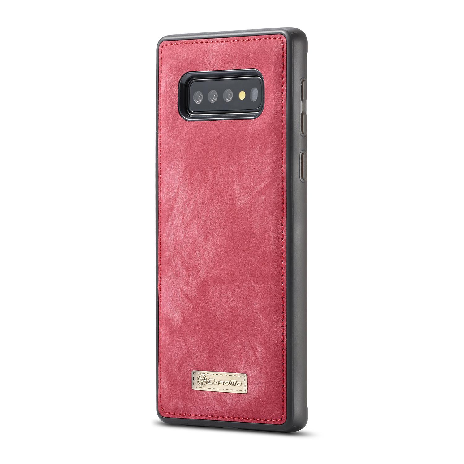 Multi-slot Suojakotelo Samsung Galaxy S10 Plus Punainen