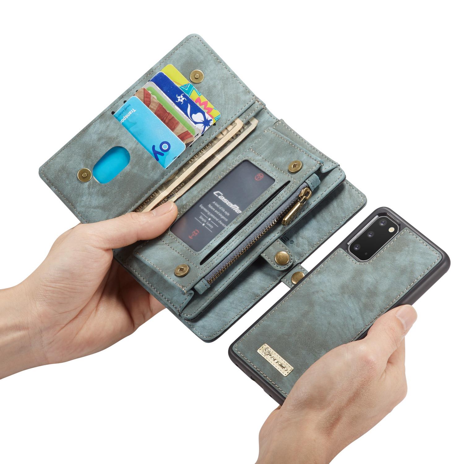 Multi-slot Suojakotelo Samsung Galaxy S20 Sininen