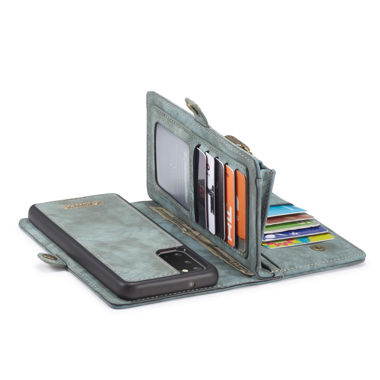 Multi-slot Suojakotelo Samsung Galaxy S20 Sininen