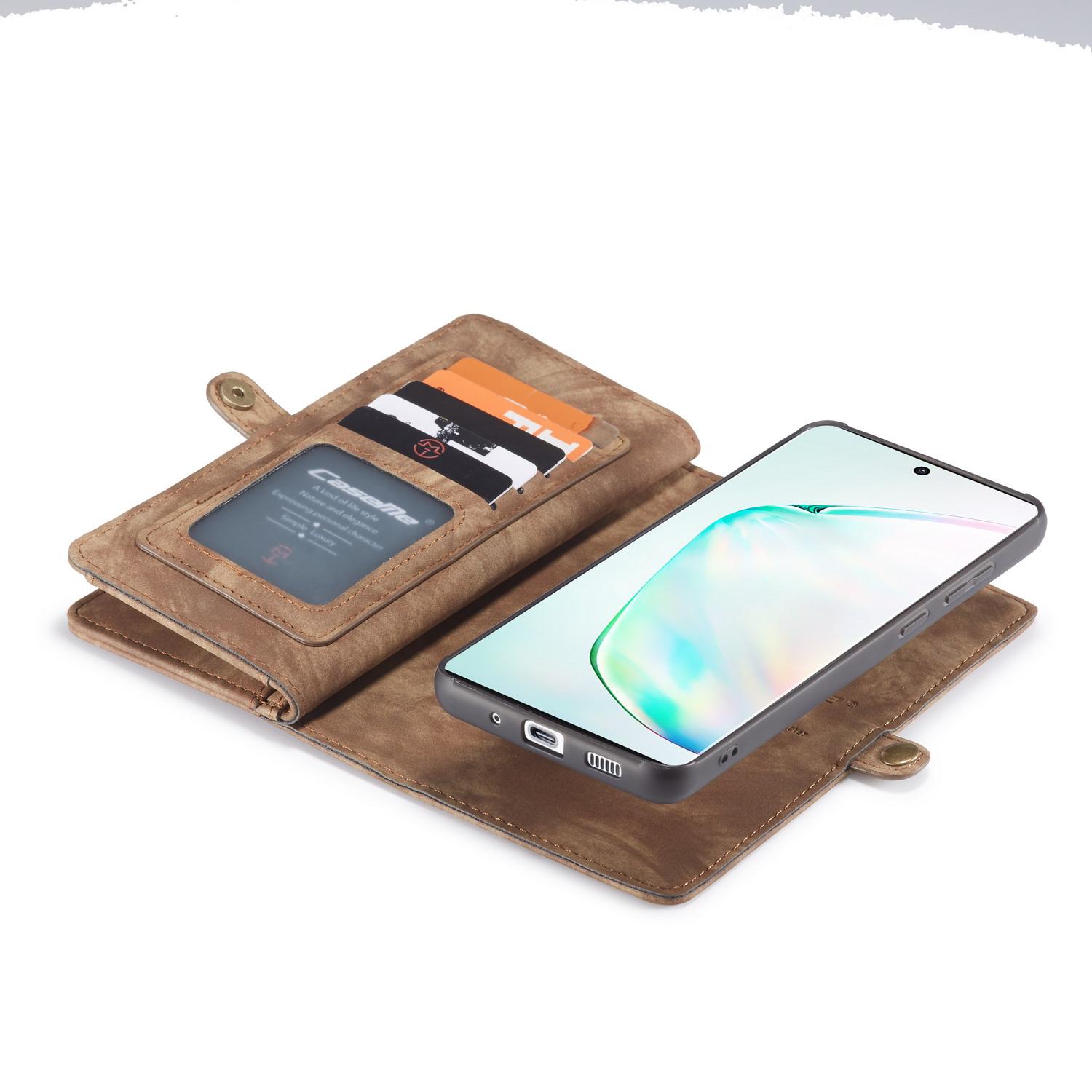 Multi-slot Suojakotelo Samsung Galaxy S20 Ultra Ruskea