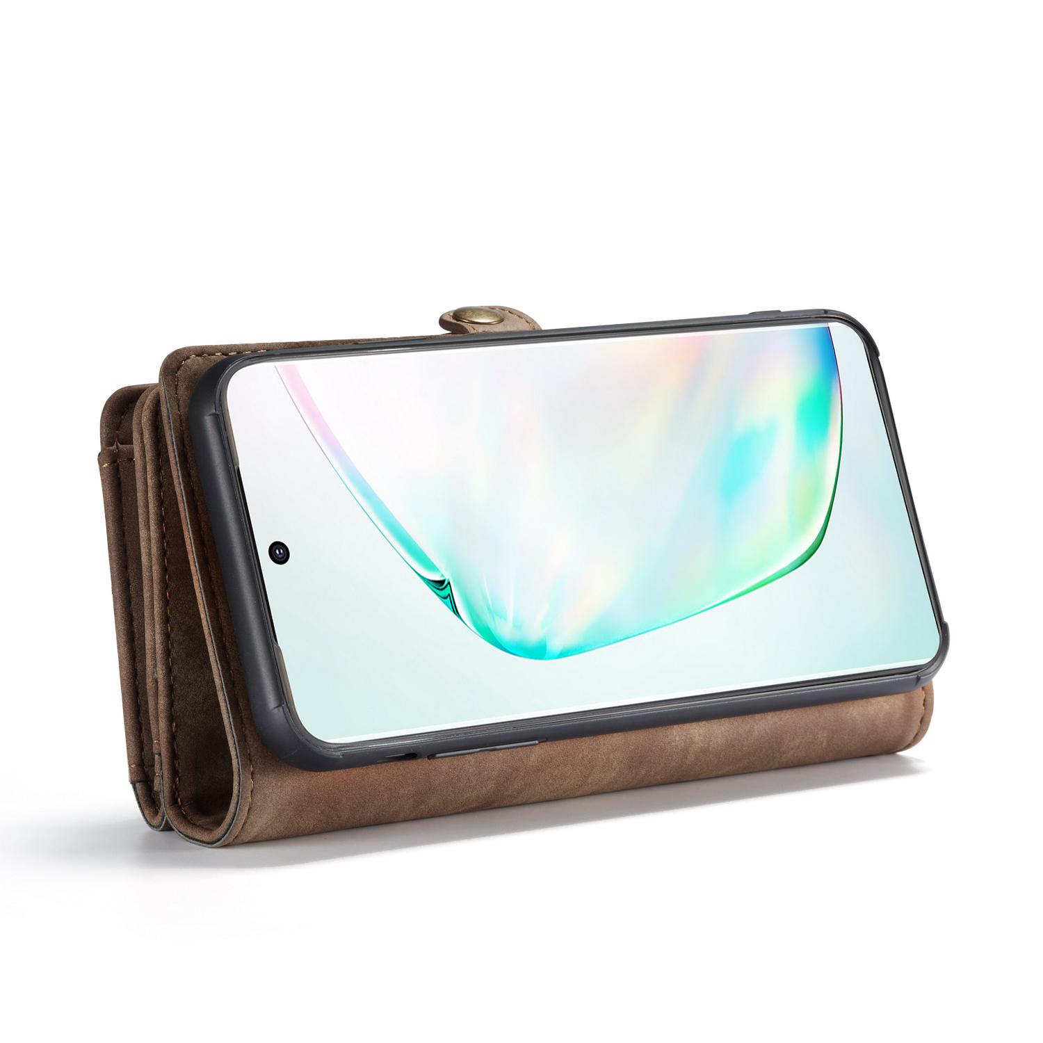Multi-slot Suojakotelo Samsung Galaxy S20 Ultra Ruskea