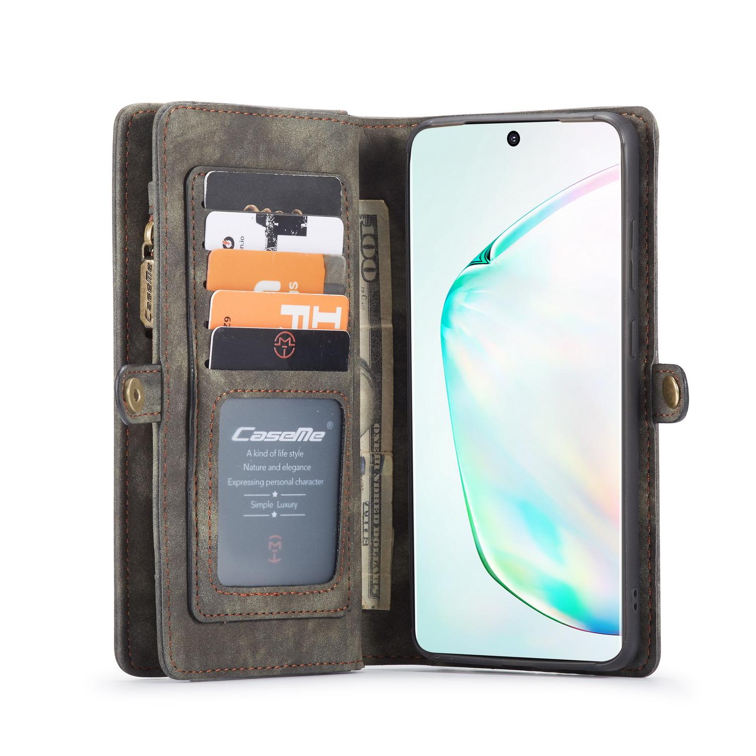 Multi-slot Suojakotelo Samsung Galaxy S20 Ultra Harmaa
