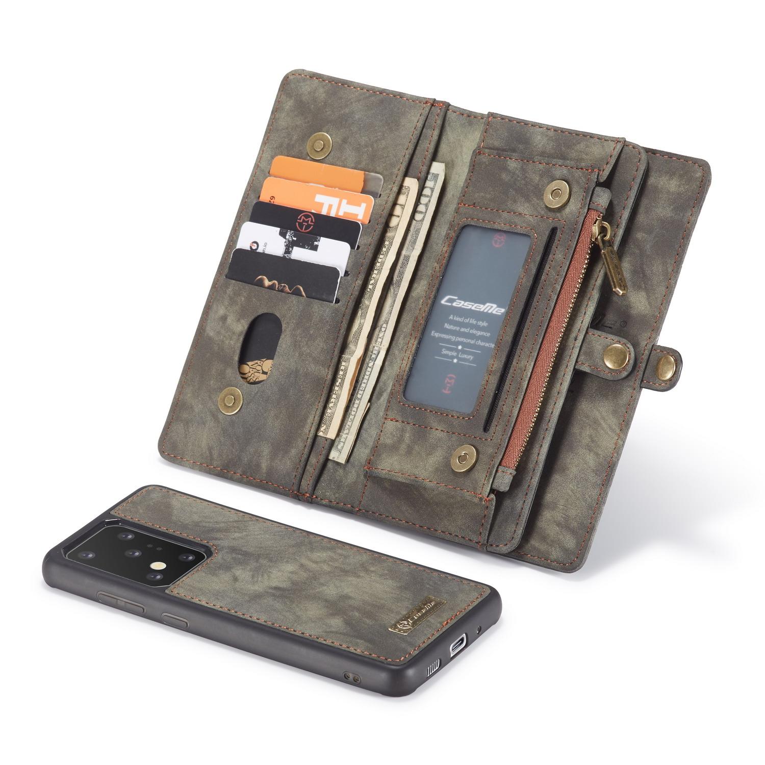 Multi-slot Suojakotelo Samsung Galaxy S20 Ultra Harmaa