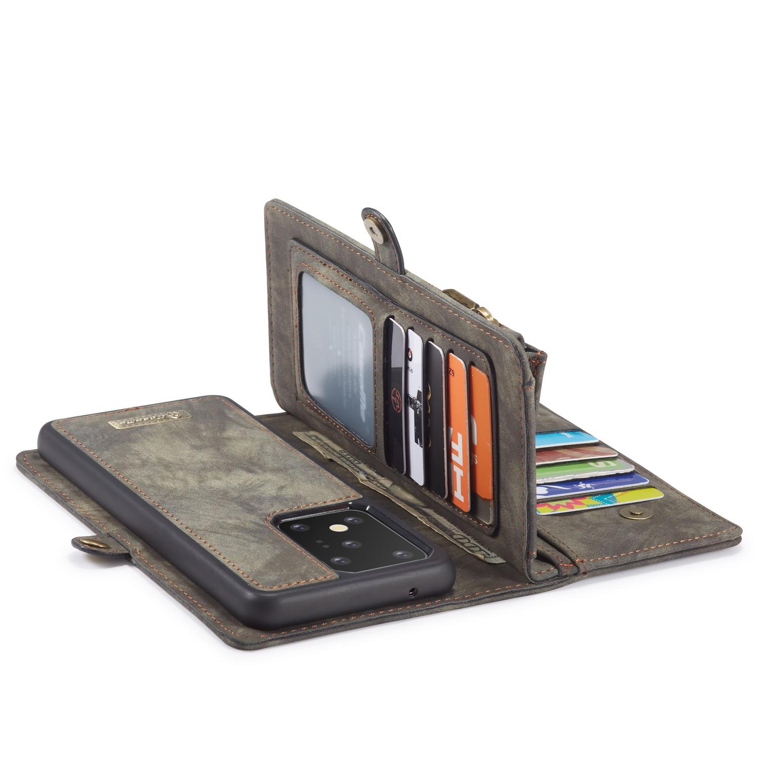 Multi-slot Suojakotelo Samsung Galaxy S20 Ultra Harmaa